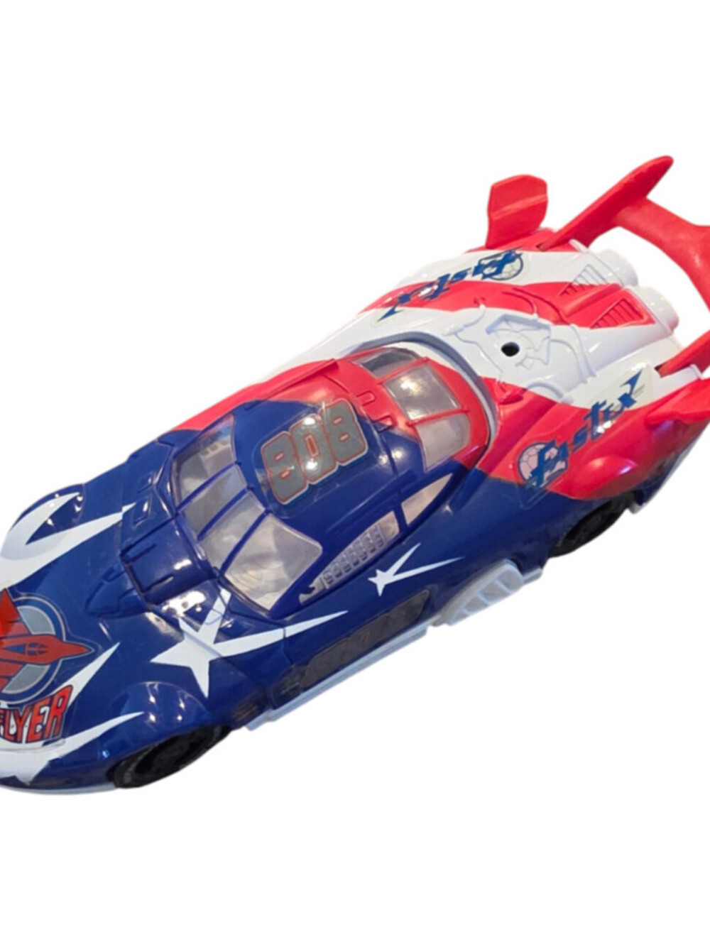 Vintage 1999 Hasbro NASCAR Racers 808 Steve "Flyer" Sharp car